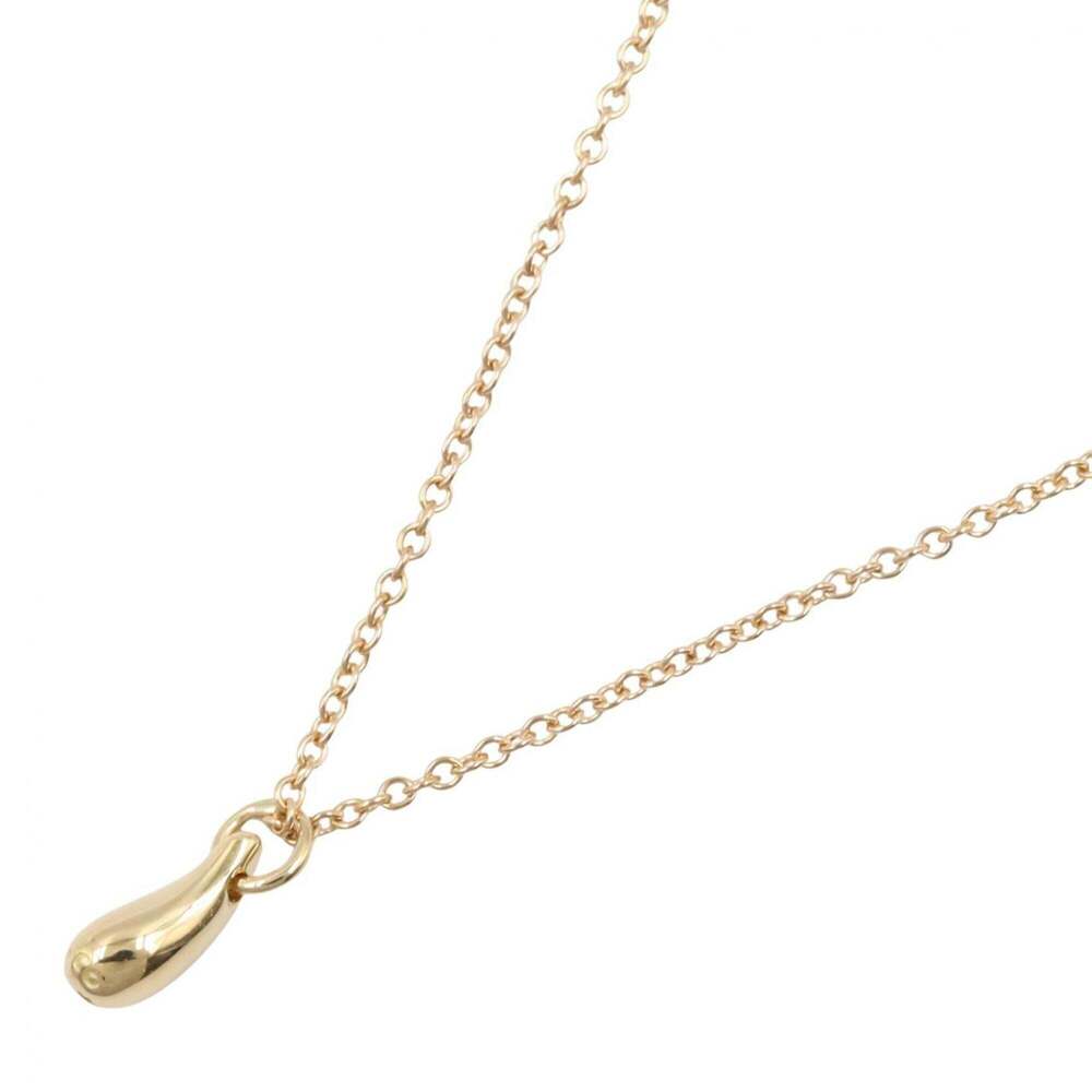 TIFFANY 18k Gold Teardrop Necklace